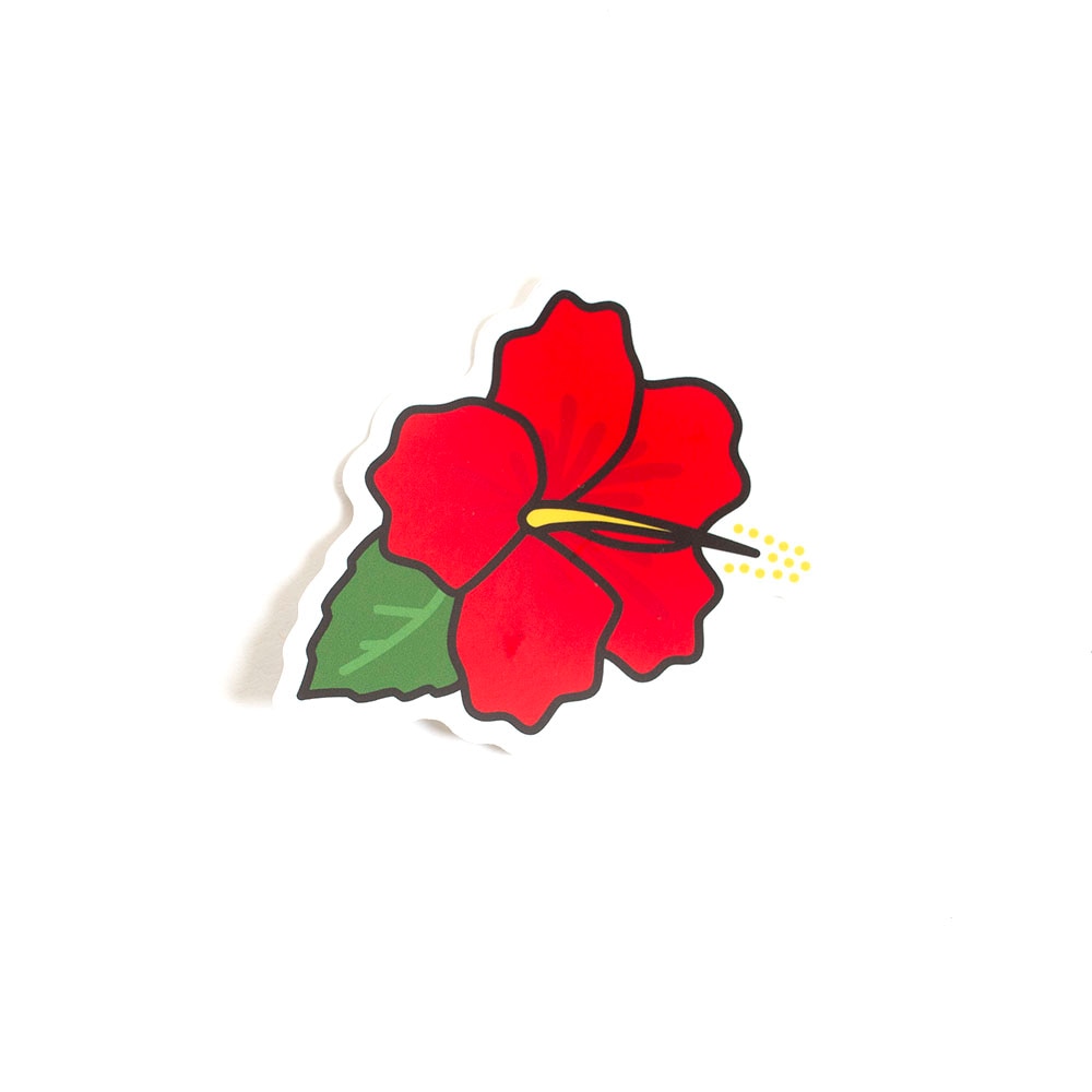 Stickers Northwest, Stickers, Art & School, 3", Hibiscus, 548385